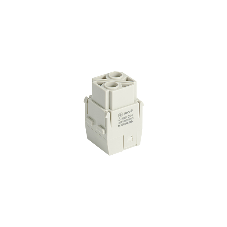 H2MK-002 100A Heavy Duty 2 Pin Connector, Axial screw terminal