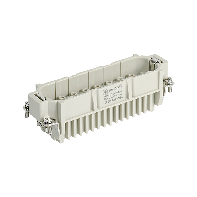 64 Pin Heavy Duty Connector,Waterproof Industrial Rectangular Connectors