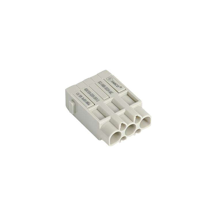 HMK 003 plus 4 Heavy Duty Electrical Connector 7 Pin With Copper Alloy Crimp Contacts