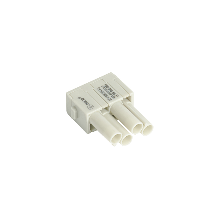 HMK-004 Han CC Protected Heavy Duty 4 Pin Connector , 09140043041 Industrial Rectangular Connectors