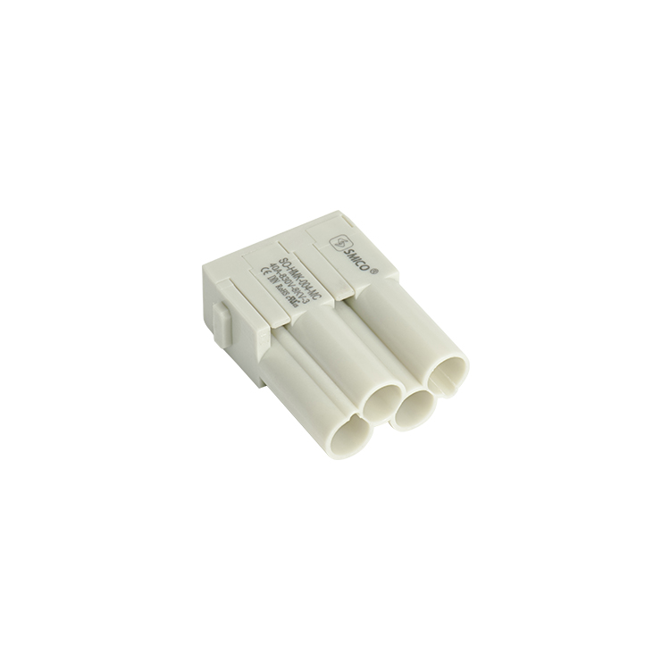 HMK-004 Han CC Protected Heavy Duty 4 Pin Connector , 09140043041 Industrial Rectangular Connectors