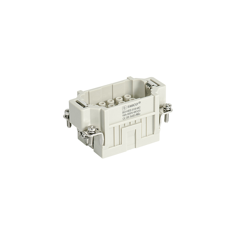 HEE 18pin Heavy Duty Rectangular Connector Crimp Terminal Polycarbonate Sabic