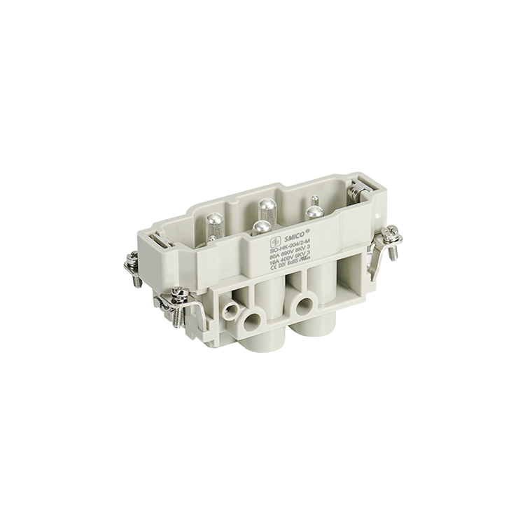 industrial connector Heavy Duty Wire Connector HK-004/0 combination insert 830V/400V 80A/16A